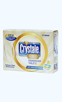 Crystale Gold Dishwasher Tablets