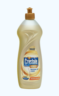 Crystale Gold Washing Up Liquid Mandarin Sparkle